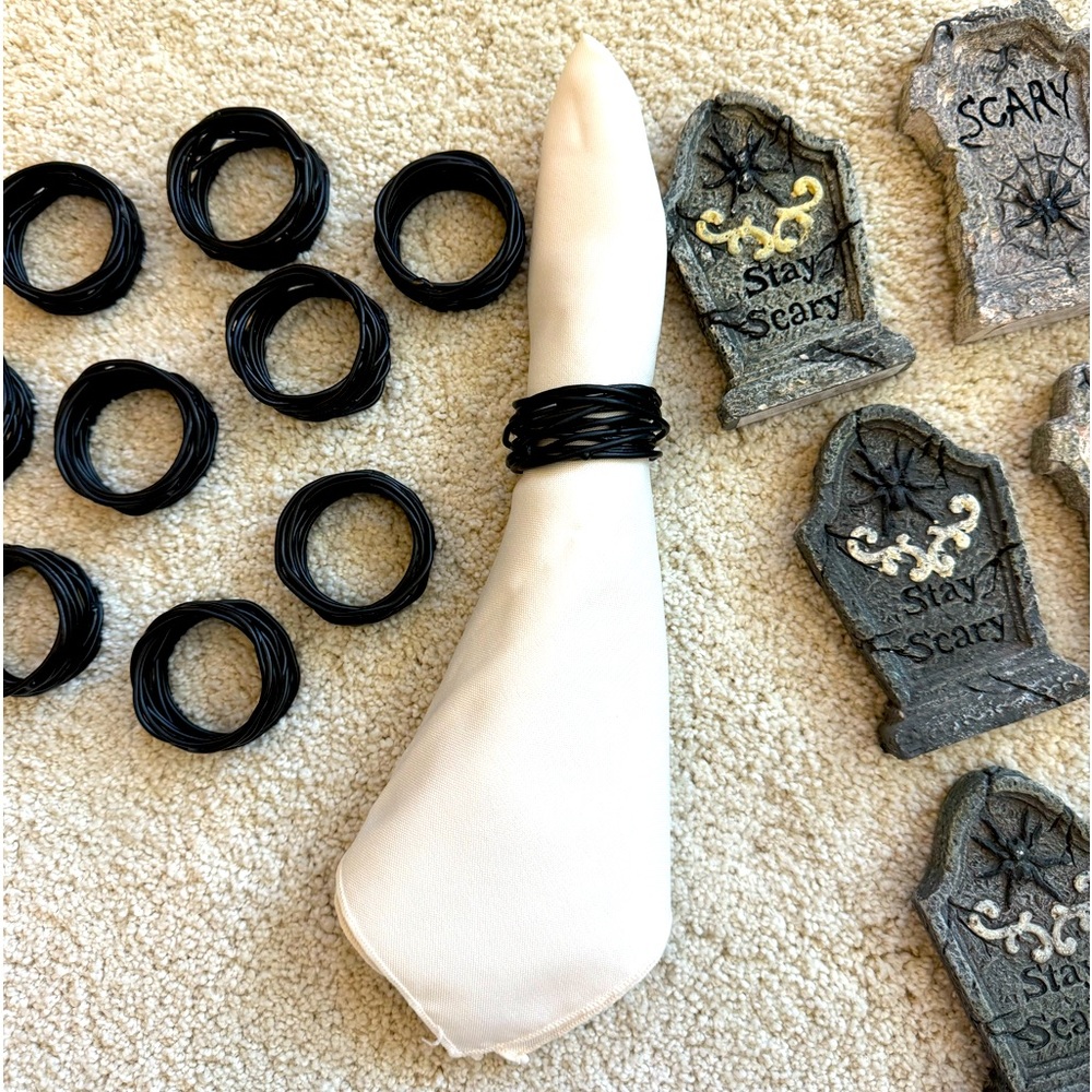 Set of 10 Napkin Rings